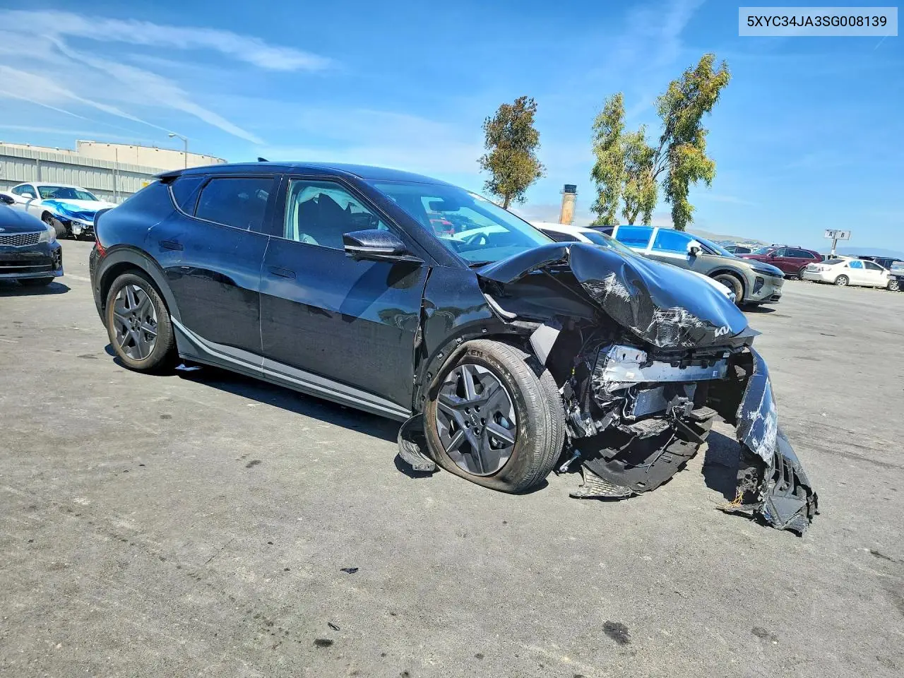 2025 Kia Ev6 Light Long Range VIN: 5XYC34JA3SG008139 Lot: 53465586