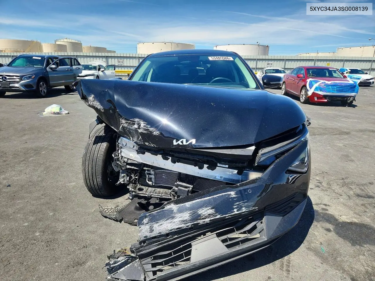 2025 Kia Ev6 Light Long Range VIN: 5XYC34JA3SG008139 Lot: 53465586
