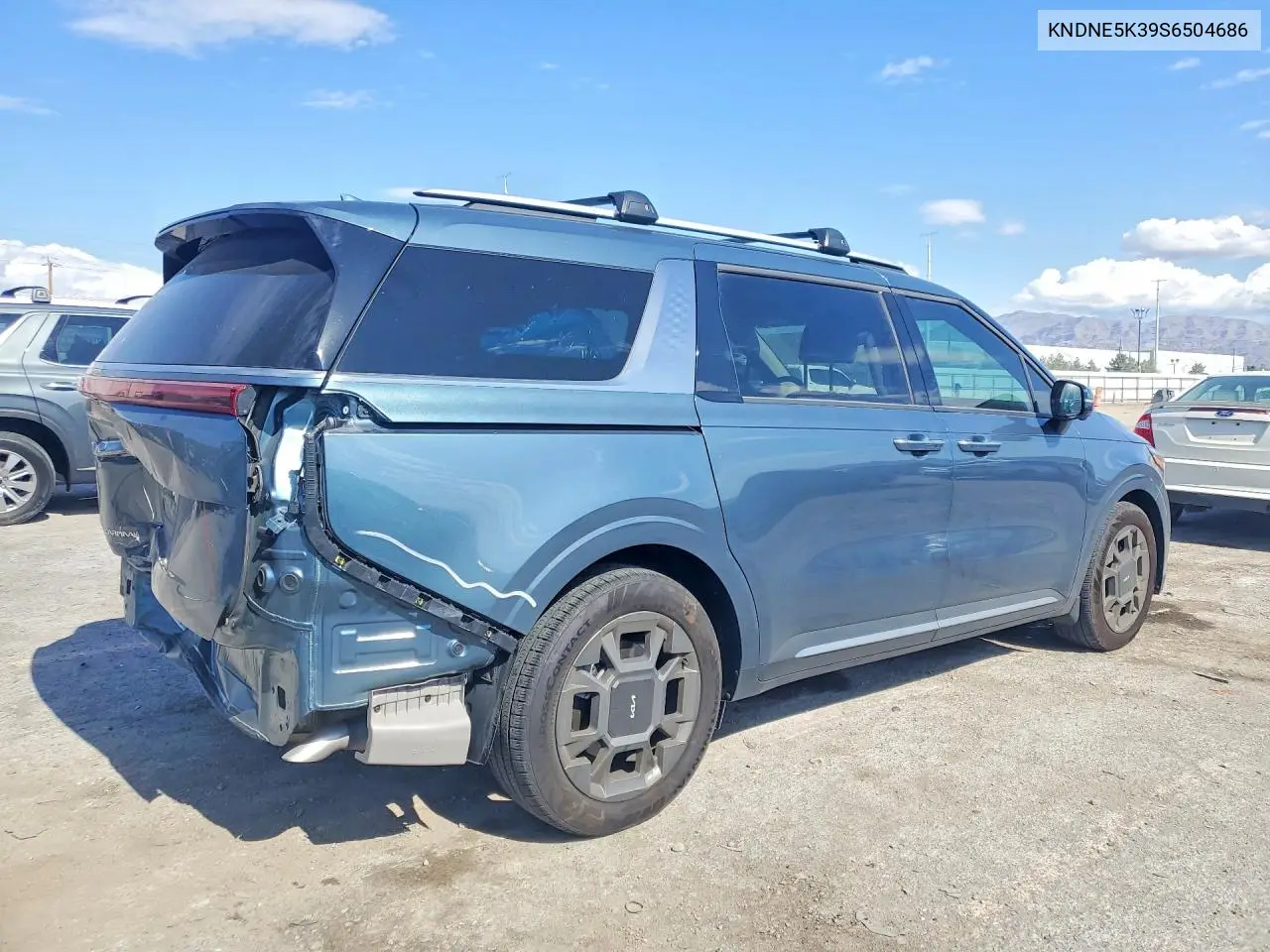 2025 Kia Carnival Sx VIN: KNDNE5K39S6504686 Lot: 54841706
