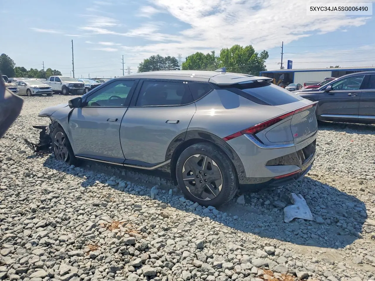 2025 Kia Ev6 Wind VIN: 5XYC34JA5SG006490 Lot: 55318746