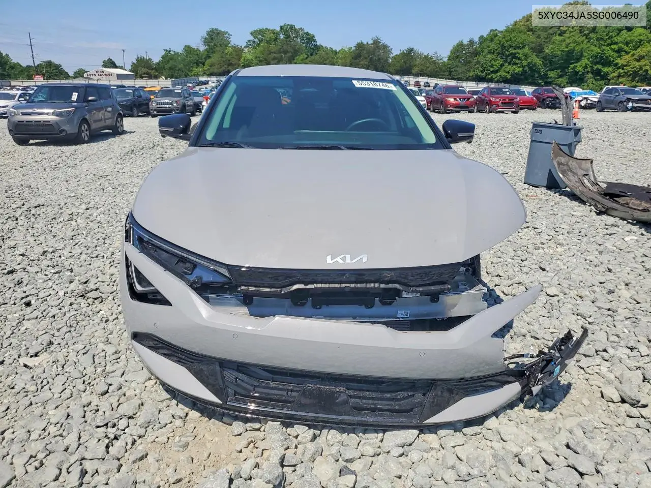 2025 Kia Ev6 Wind VIN: 5XYC34JA5SG006490 Lot: 55318746