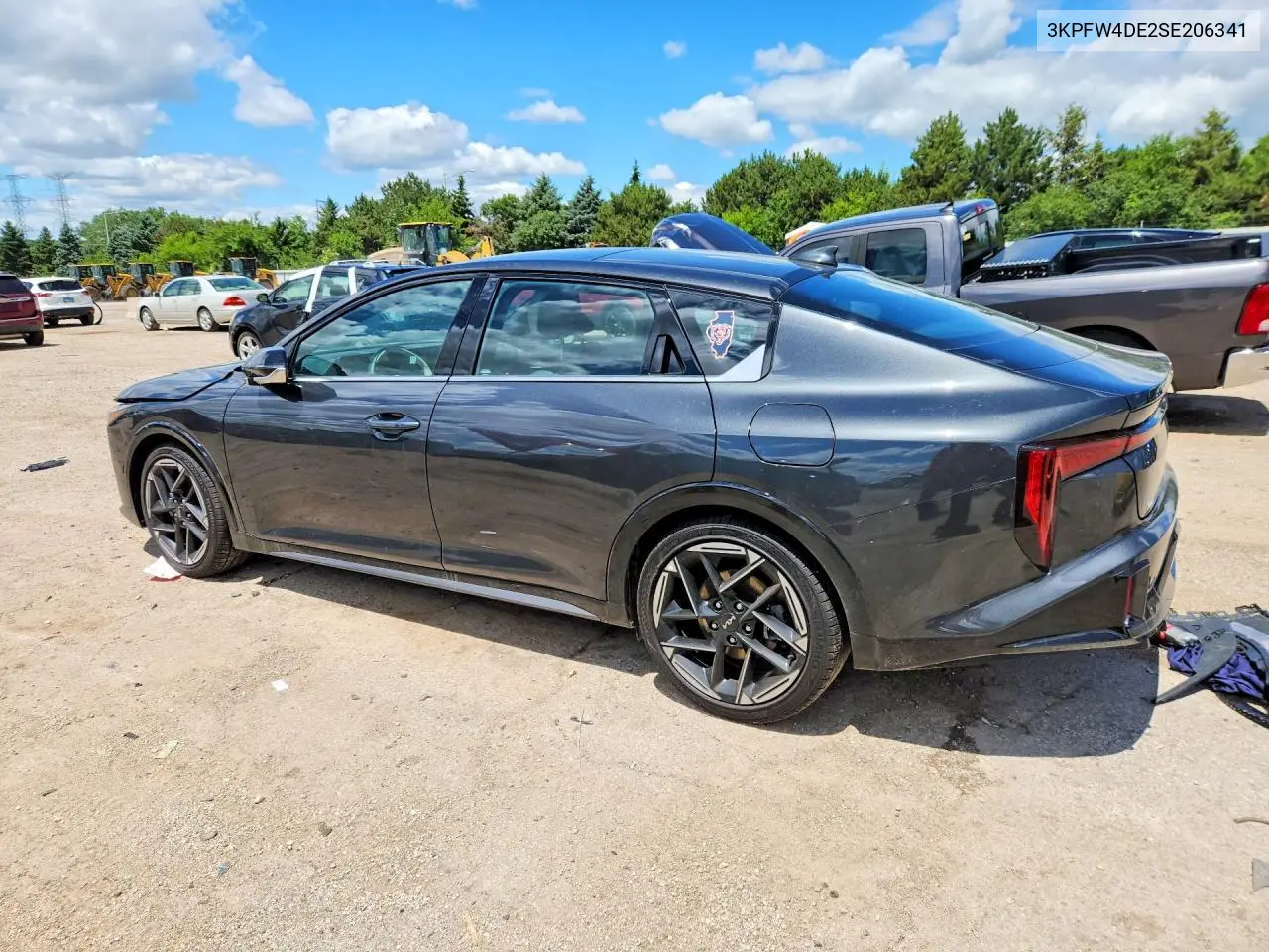 2025 Kia K4 Gt Line VIN: 3KPFW4DE2SE206341 Lot: 56510536