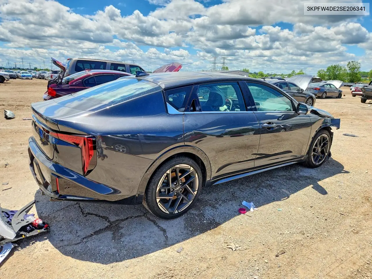 2025 Kia K4 Gt Line VIN: 3KPFW4DE2SE206341 Lot: 56510536