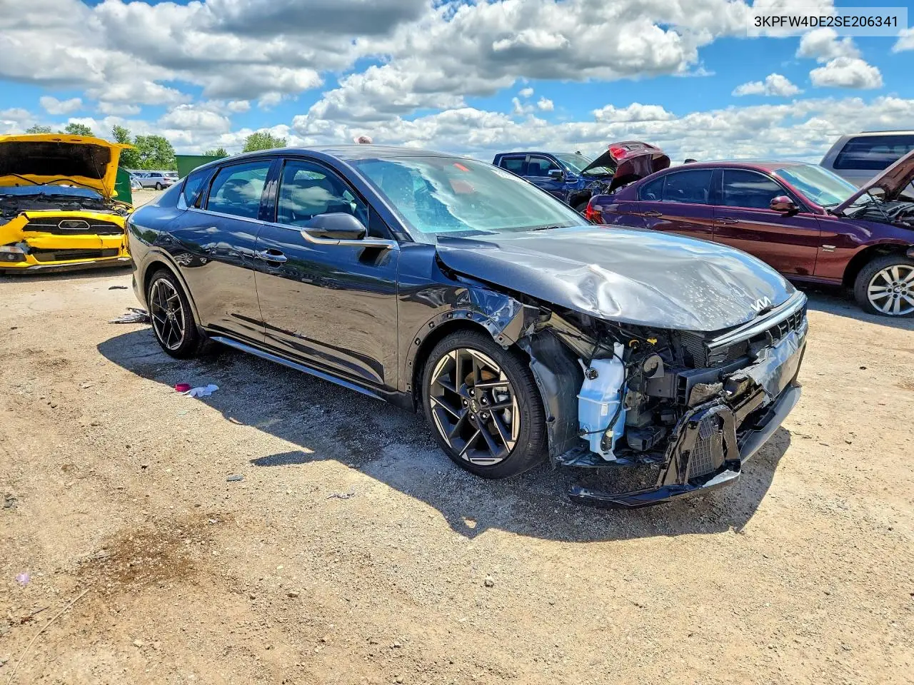 2025 Kia K4 Gt Line VIN: 3KPFW4DE2SE206341 Lot: 56510536