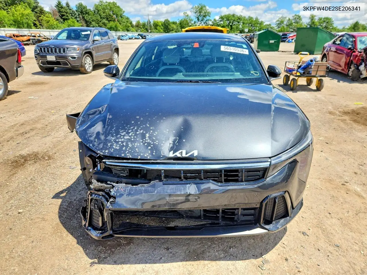 2025 Kia K4 Gt Line VIN: 3KPFW4DE2SE206341 Lot: 56510536