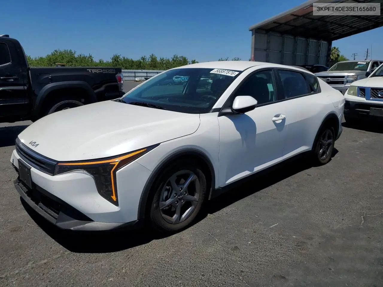 2025 Kia K4 Lxs VIN: 3KPFT4DE3SE165680 Lot: 56887876