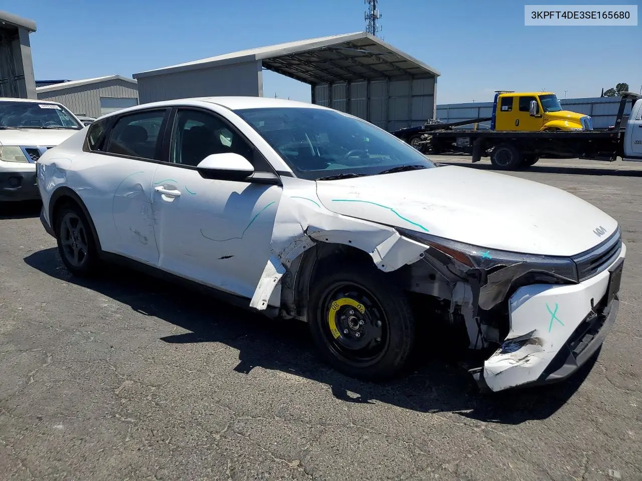 2025 Kia K4 Lxs VIN: 3KPFT4DE3SE165680 Lot: 56887876
