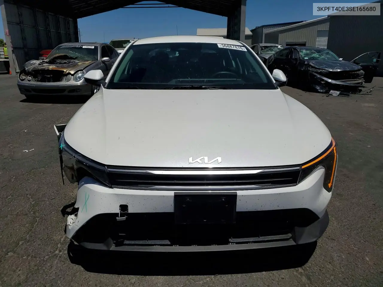 2025 Kia K4 Lxs VIN: 3KPFT4DE3SE165680 Lot: 56887876