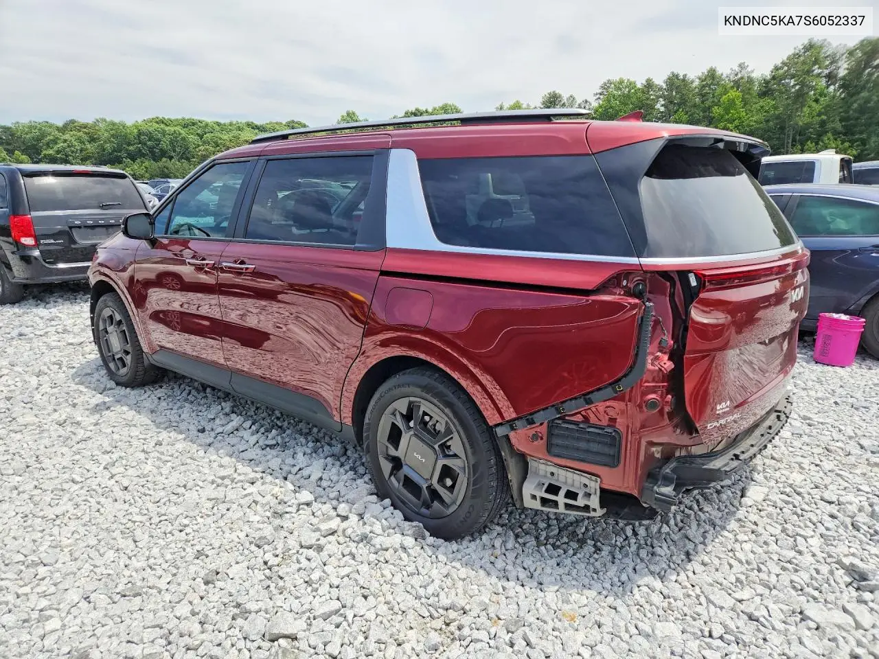 2025 Kia Carnival Ex VIN: KNDNC5KA7S6052337 Lot: 57393446