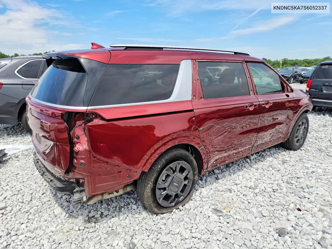 2025 Kia Carnival Ex VIN: KNDNC5KA7S6052337 Lot: 57393446
