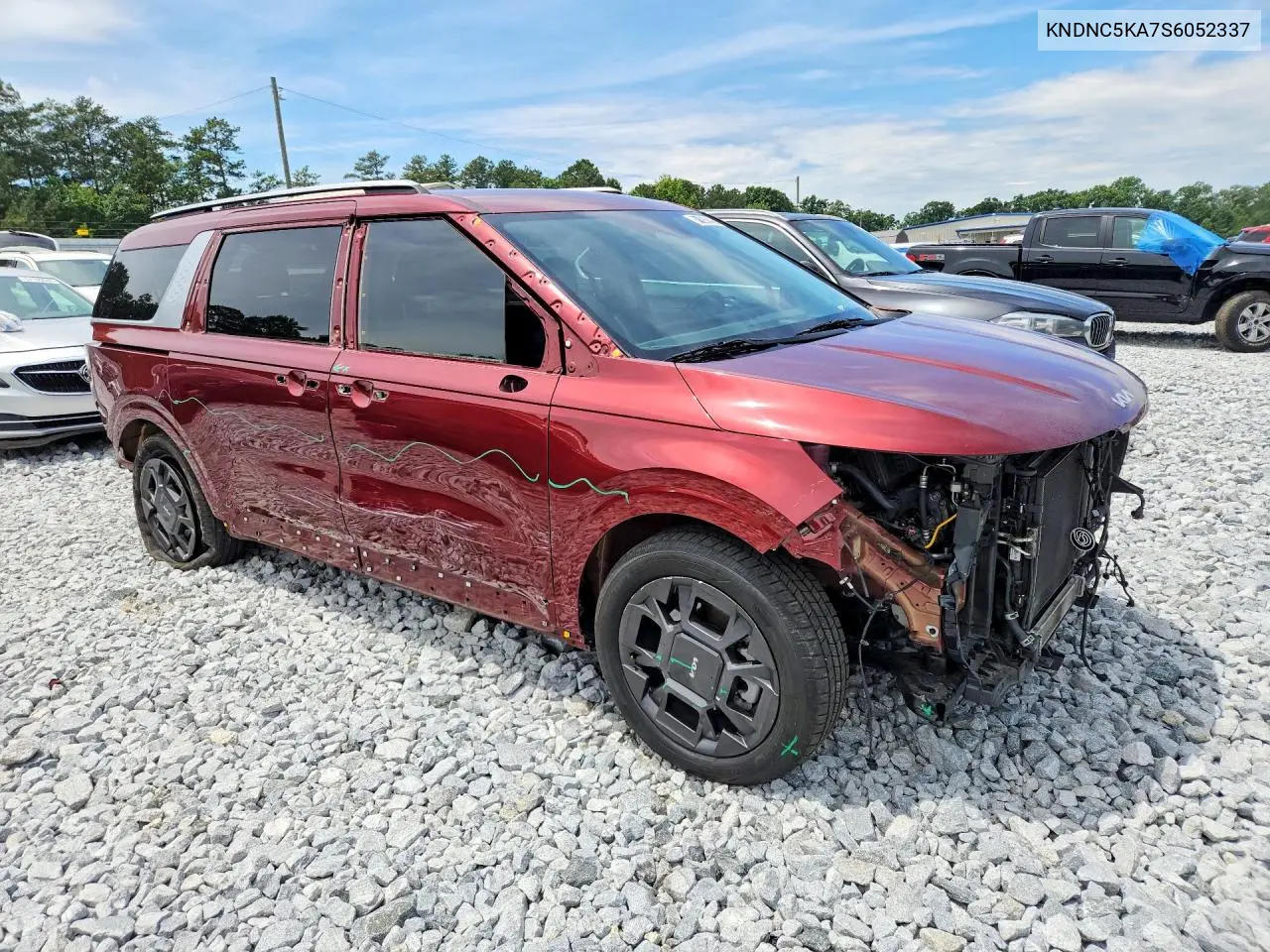 2025 Kia Carnival Ex VIN: KNDNC5KA7S6052337 Lot: 57393446