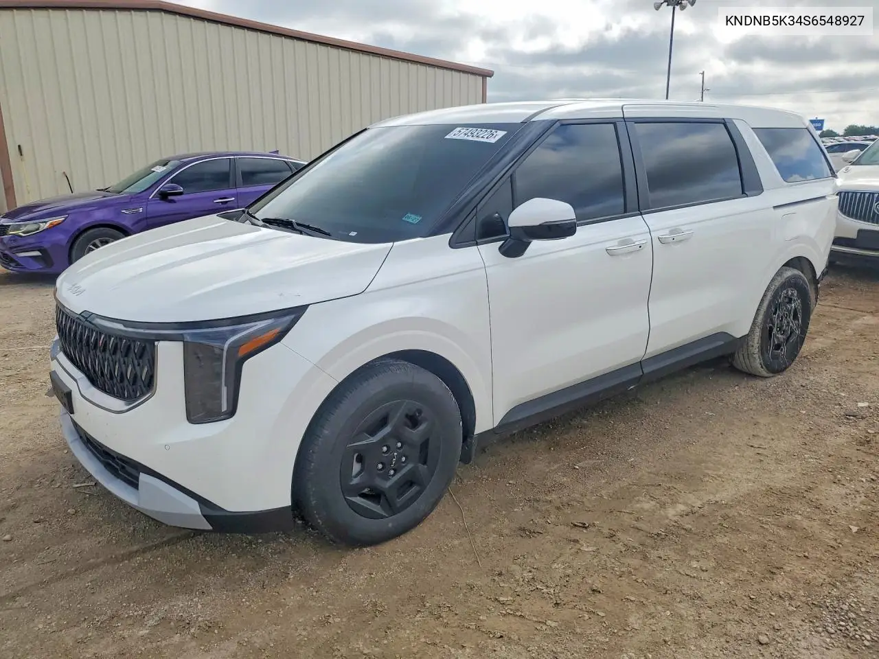 2025 Kia Carnival Lxs VIN: KNDNB5K34S6548927 Lot: 57493226
