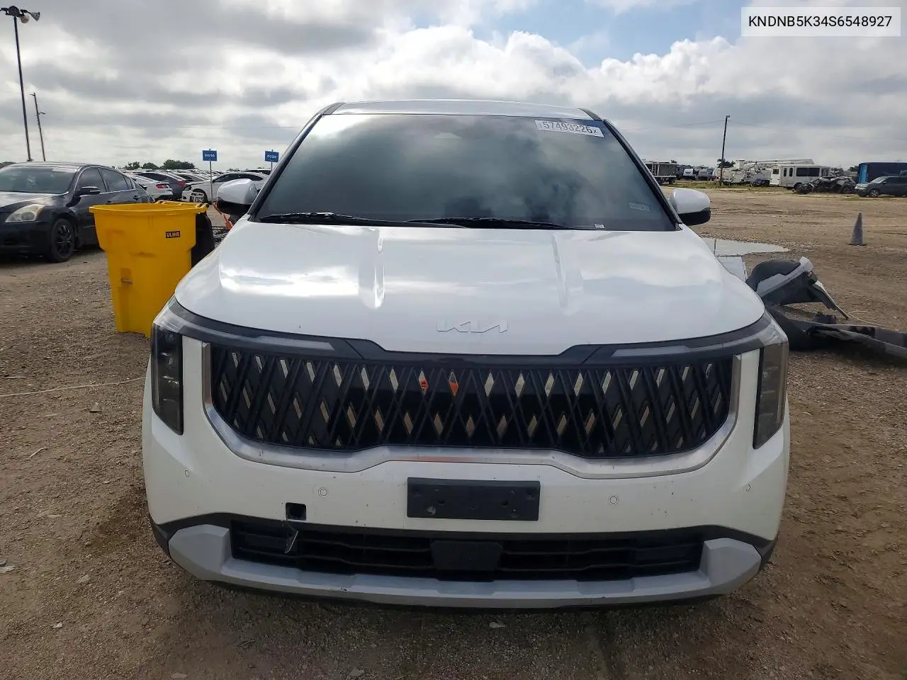 2025 Kia Carnival Lxs VIN: KNDNB5K34S6548927 Lot: 57493226