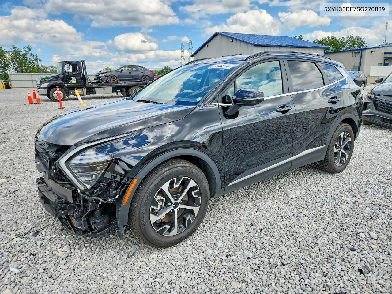 2025 Kia Sportage Ex VIN: 5XYK33DF7SG270839 Lot: 57644336