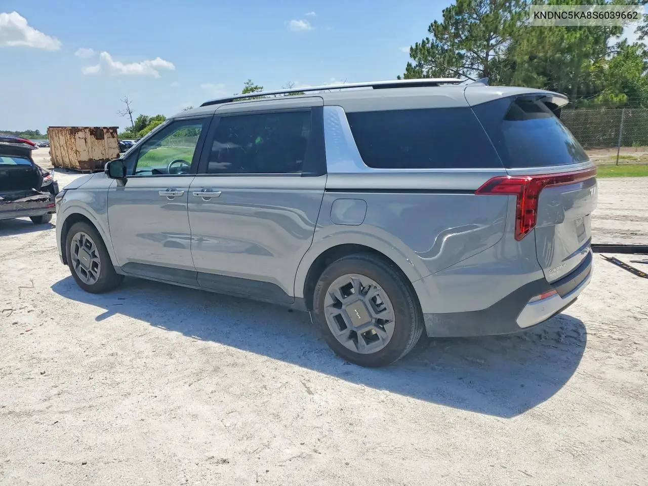2025 Kia Carnival Ex VIN: KNDNC5KA8S6039662 Lot: 57851046