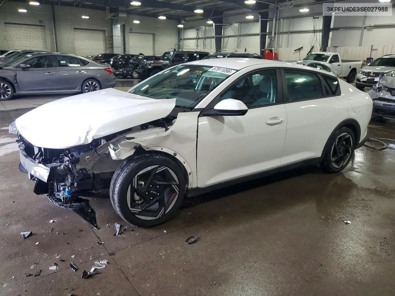 2025 Kia K4 Ex VIN: 3KPFU4DE3SE027988 Lot: 57911096