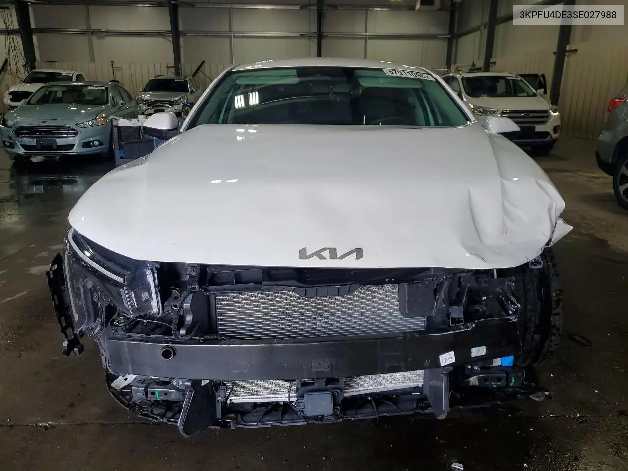 2025 Kia K4 Ex VIN: 3KPFU4DE3SE027988 Lot: 57911096
