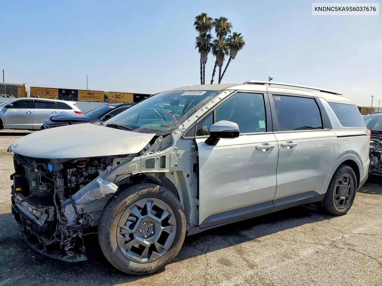 2025 Kia Carnival Ex VIN: KNDNC5KA9S6037676 Lot: 57923226