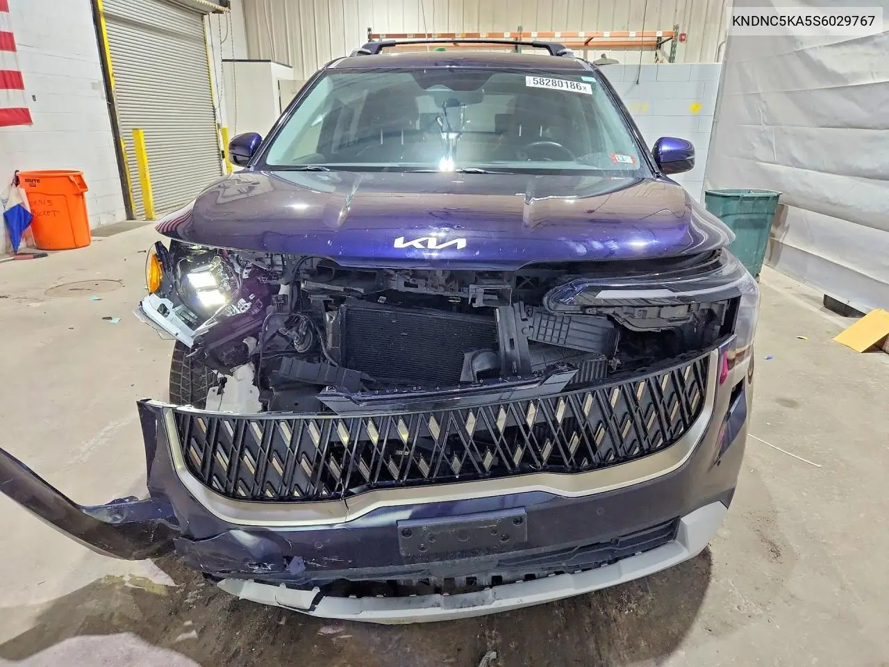 2025 Kia Carnival Ex VIN: KNDNC5KA5S6029767 Lot: 58280186