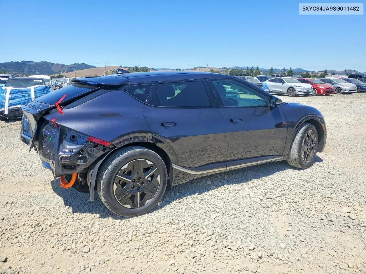 2025 Kia Ev6 Wind VIN: 5XYC34JA9SG011482 Lot: 58449296