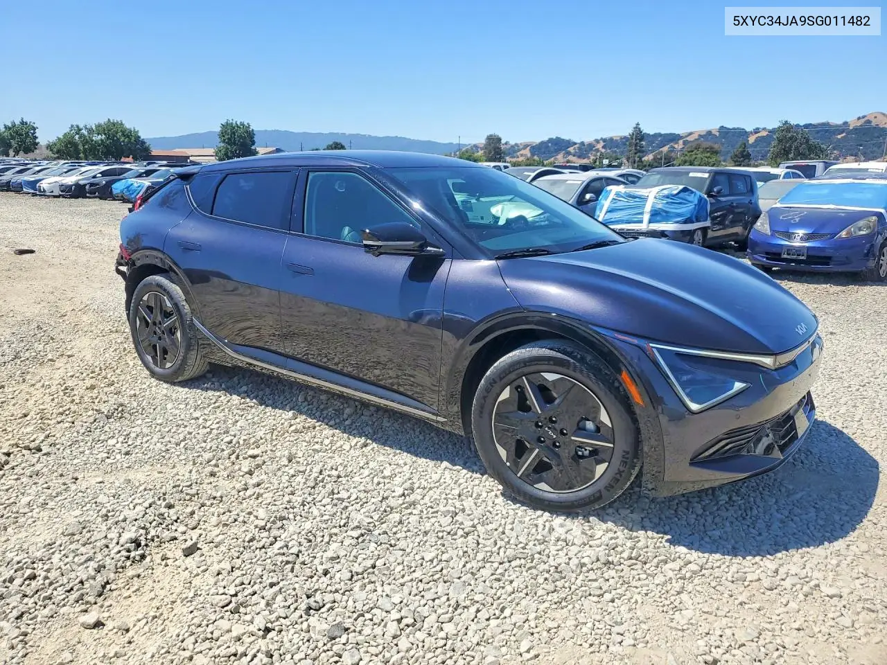 2025 Kia Ev6 Wind VIN: 5XYC34JA9SG011482 Lot: 58449296