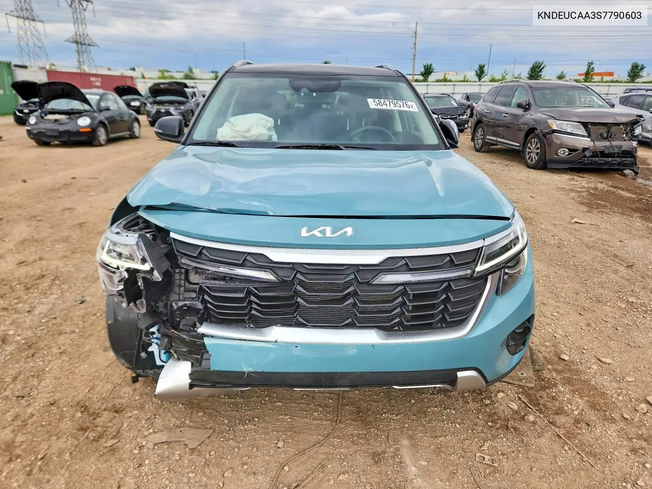 2025 Kia Seltos S VIN: KNDEUCAA3S7790603 Lot: 58479576