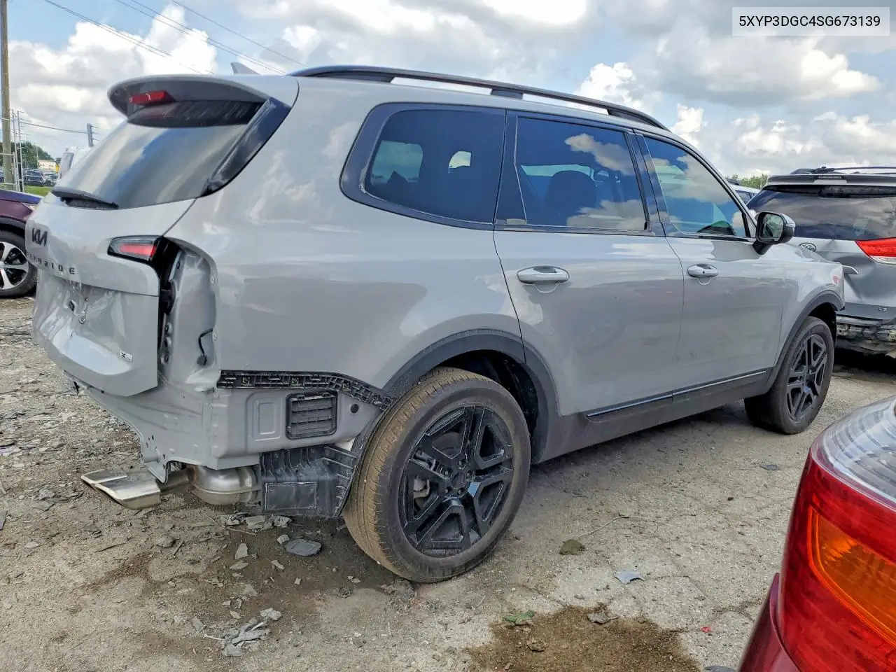 2025 Kia Telluride Ex X-Line VIN: 5XYP3DGC4SG673139 Lot: 58609656