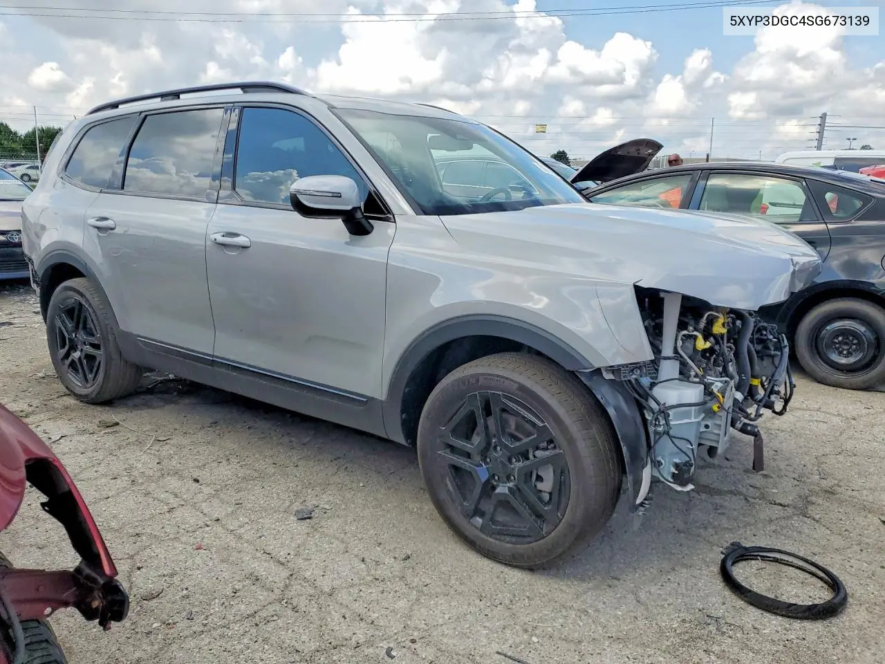 2025 Kia Telluride Ex X-Line VIN: 5XYP3DGC4SG673139 Lot: 58609656