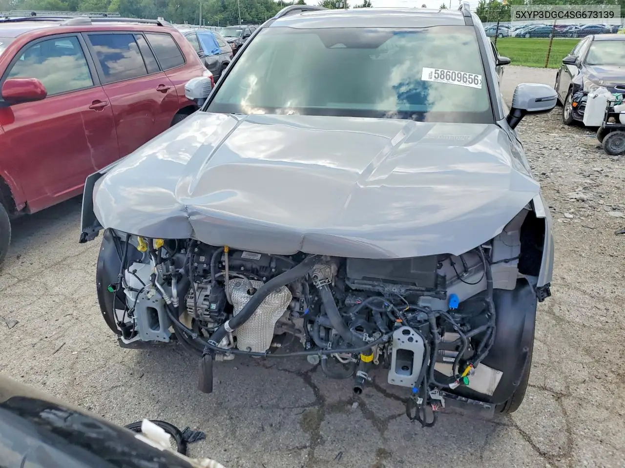 2025 Kia Telluride Ex X-Line VIN: 5XYP3DGC4SG673139 Lot: 58609656