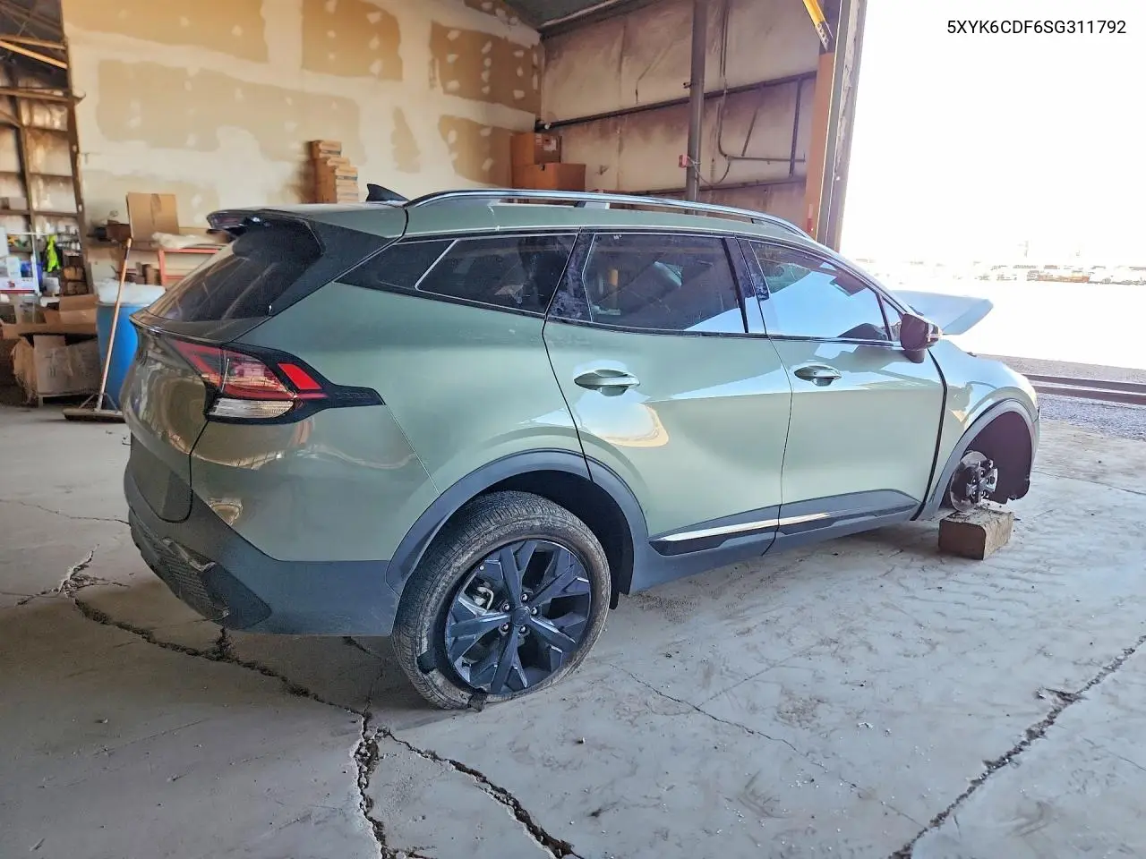 2025 Kia Sportage X Line VIN: 5XYK6CDF6SG311792 Lot: 58676066