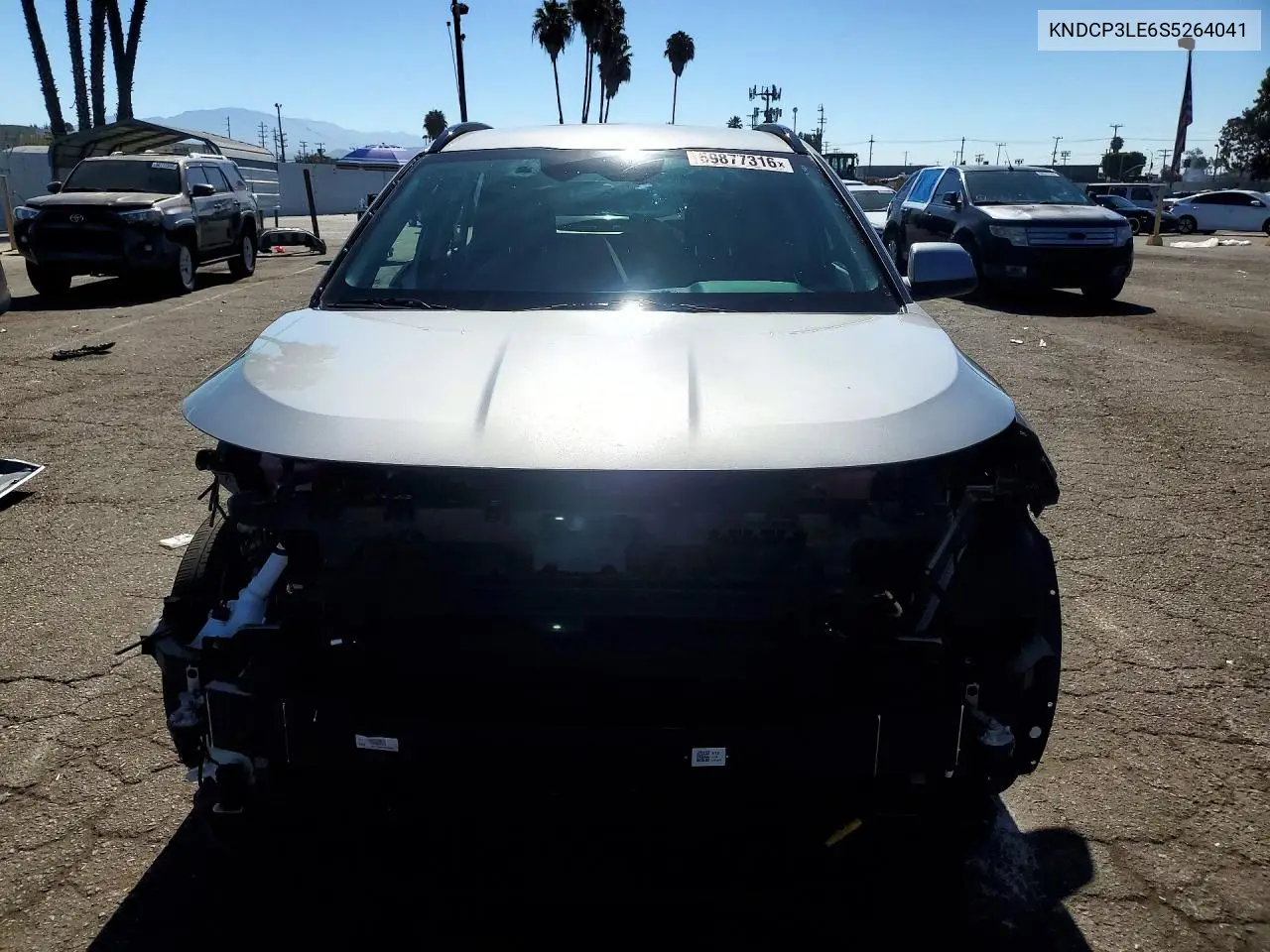 2025 Kia Niro Lx VIN: KNDCP3LE6S5264041 Lot: 59877316