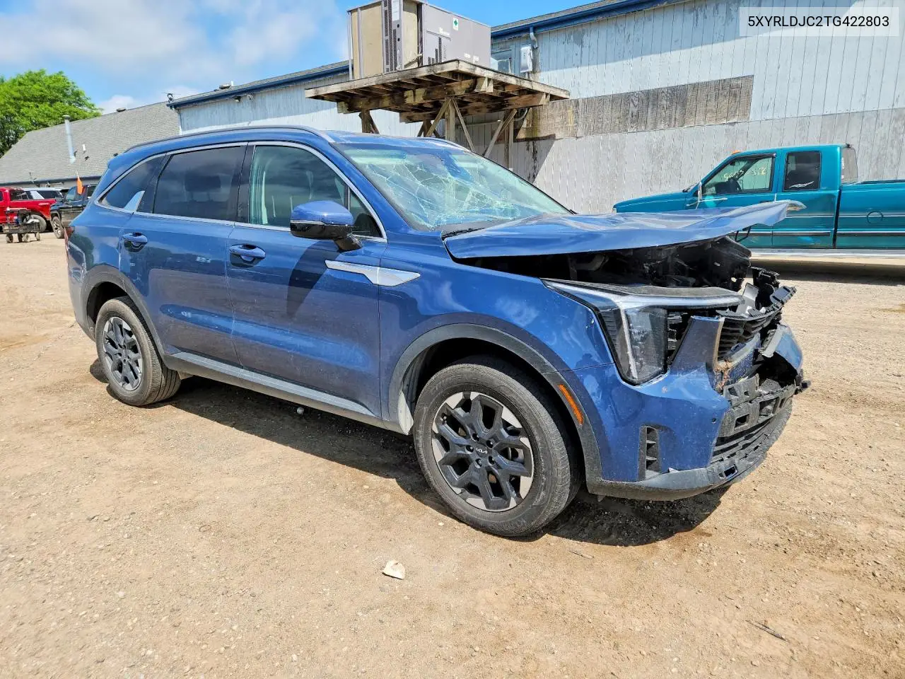 2026 Kia Sorento S VIN: 5XYRLDJC2TG422803 Lot: 56785006