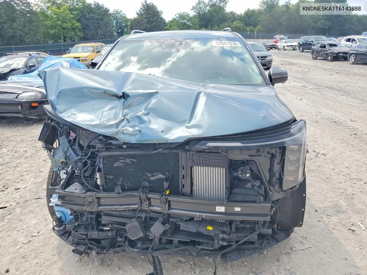2026 Kia Carnival Hybrid Sx Prestige VIN: KNDNE5KA1T6143888 Lot: 57047036