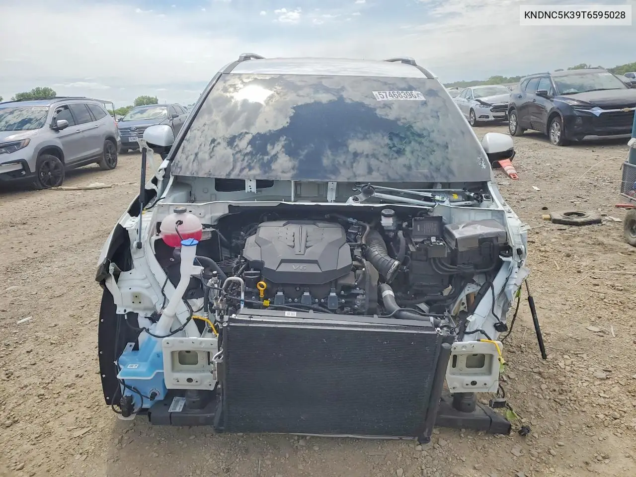 2026 Kia Carnival Ex VIN: KNDNC5K39T6595028 Lot: 57468396