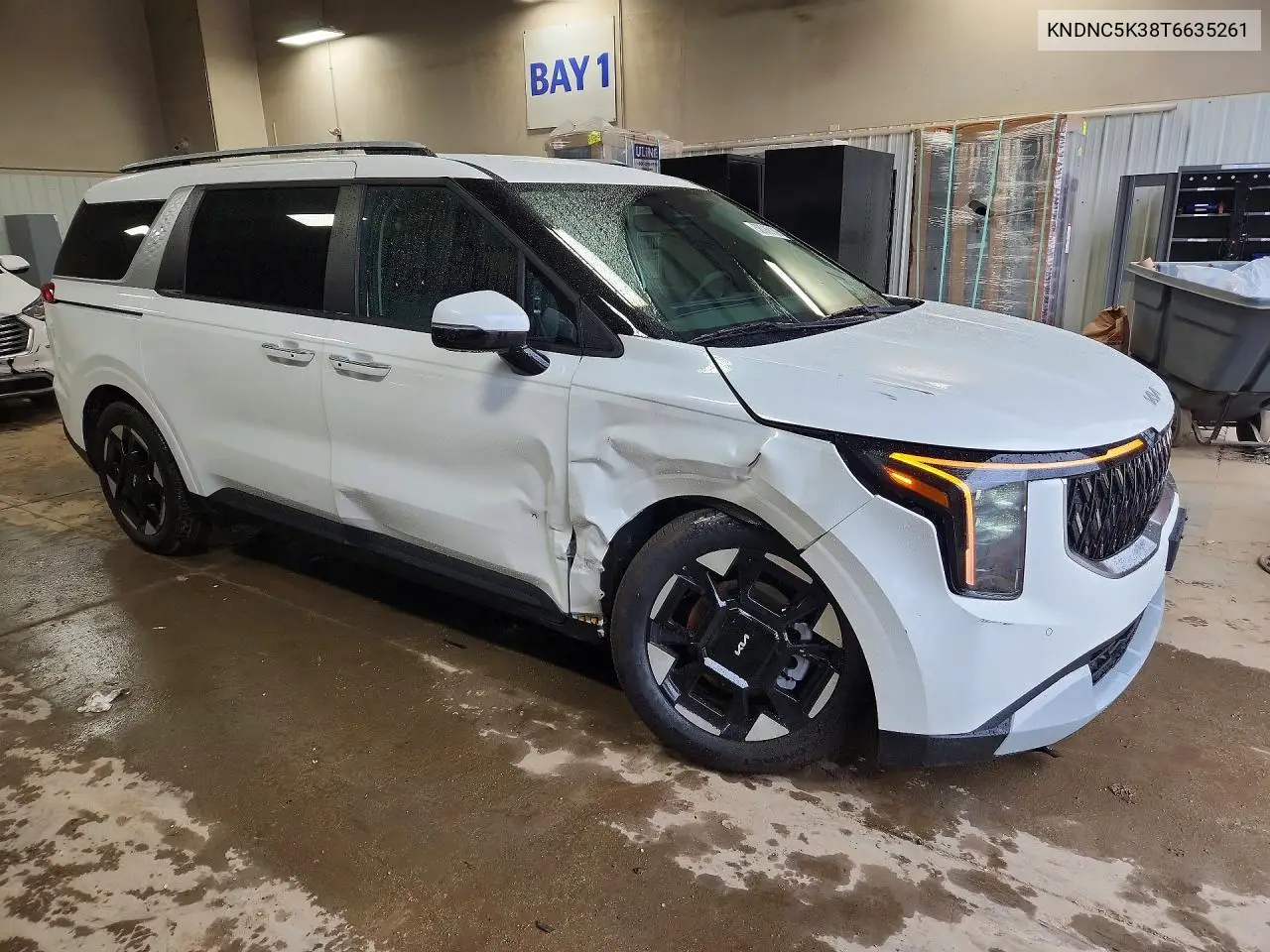 2026 Kia Carnival Ex VIN: KNDNC5K38T6635261 Lot: 58088186