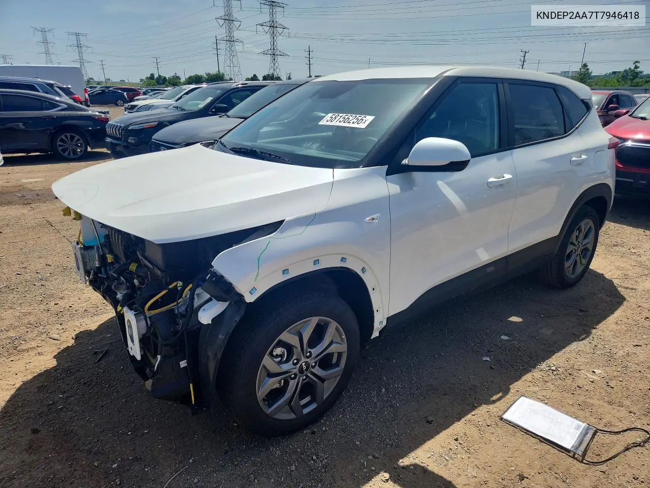 2026 Kia Seltos Lx VIN: KNDEP2AA7T7946418 Lot: 58156256