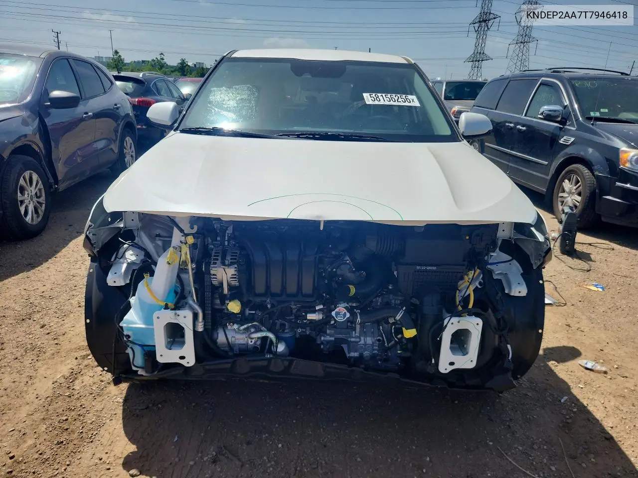 2026 Kia Seltos Lx VIN: KNDEP2AA7T7946418 Lot: 58156256