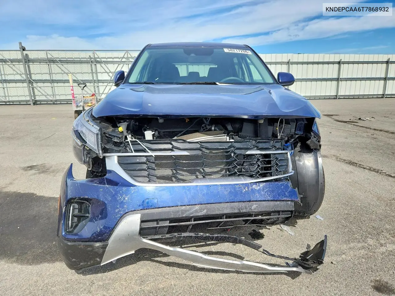 2026 Kia Seltos Lx VIN: KNDEPCAA6T7868932 Lot: 58217206