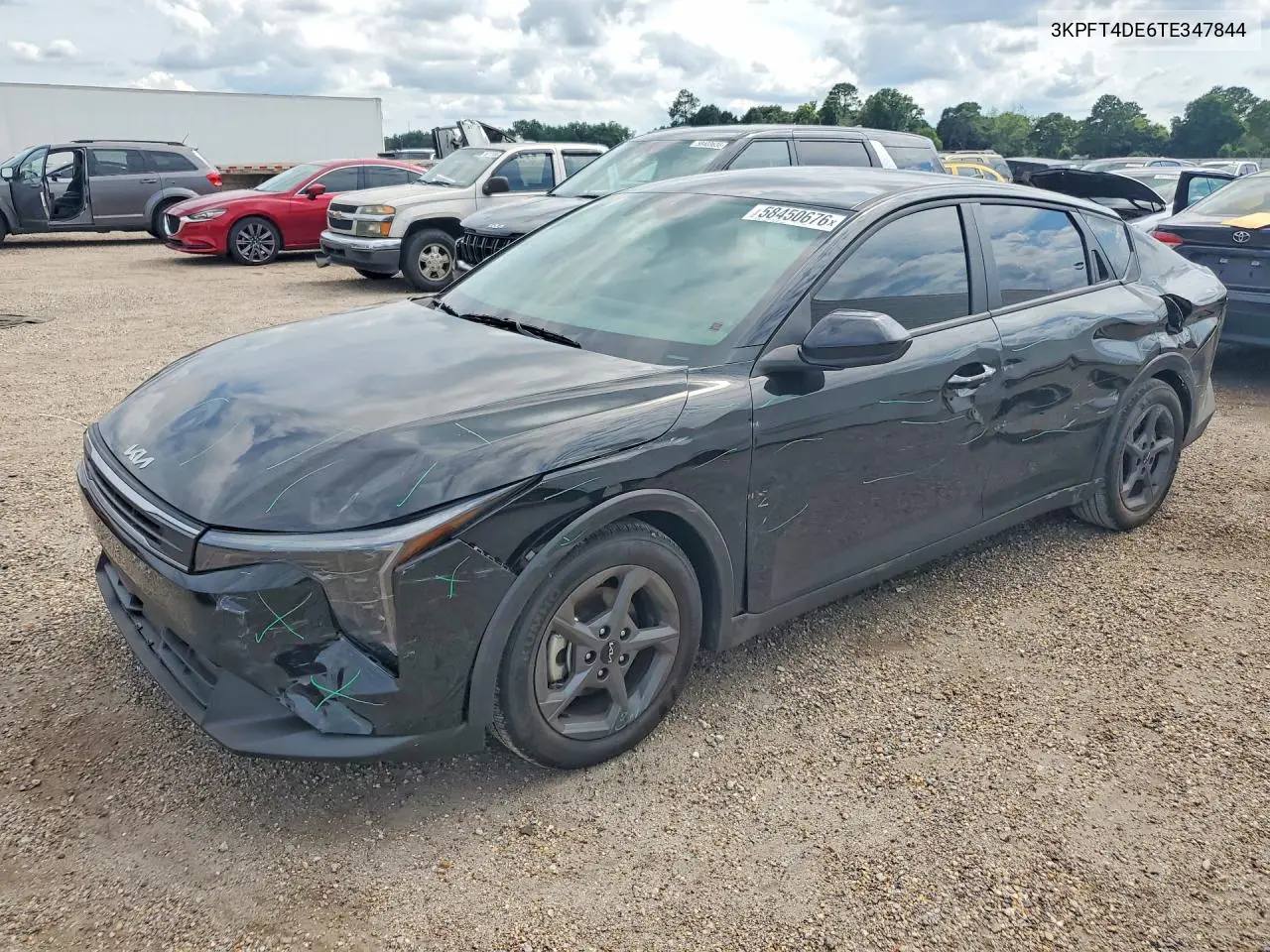 2026 Kia K4 Lxs VIN: 3KPFT4DE6TE347844 Lot: 58450676