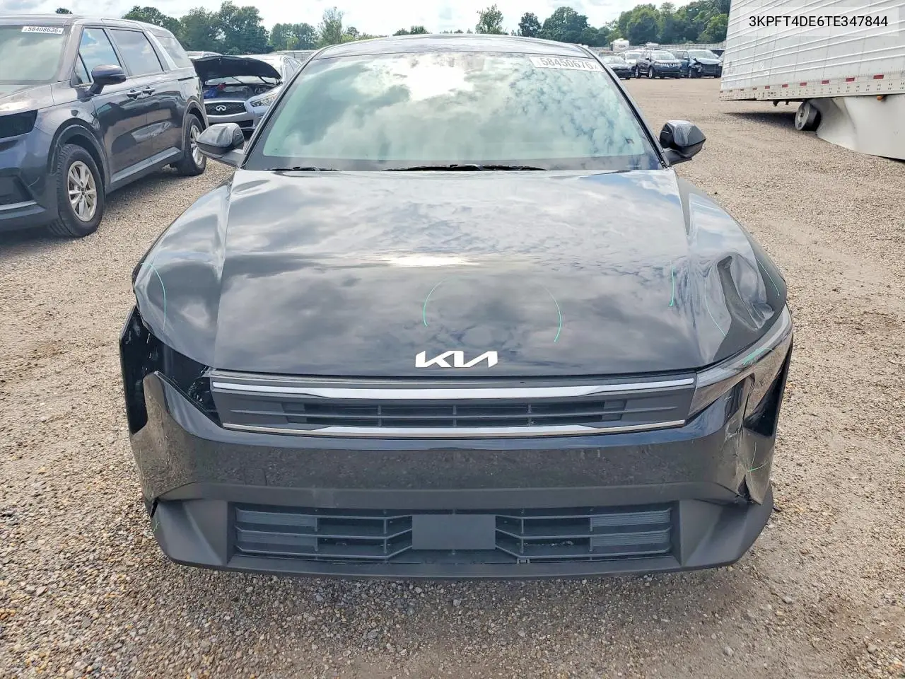 2026 Kia K4 Lxs VIN: 3KPFT4DE6TE347844 Lot: 58450676