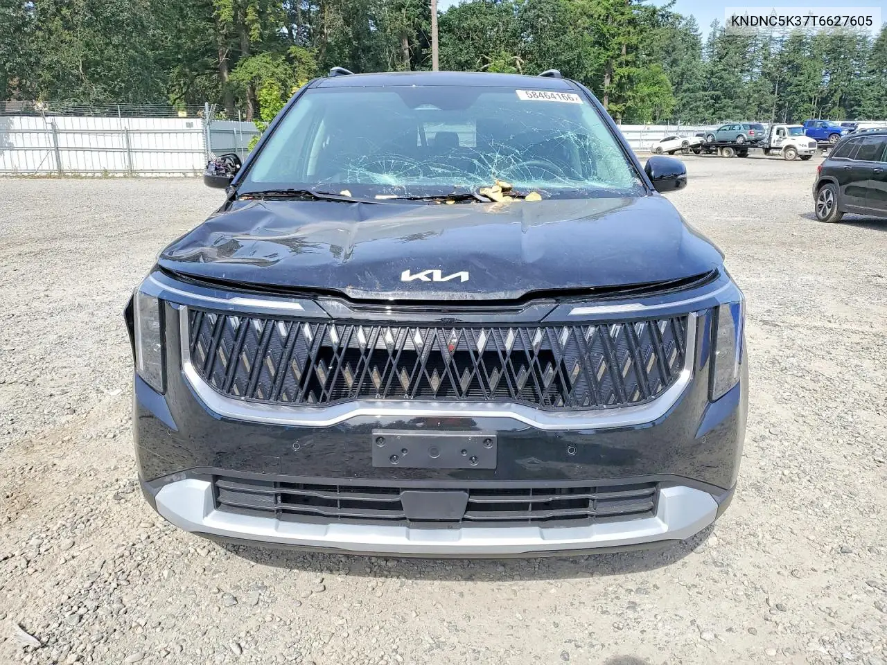 2026 Kia Carnival Ex VIN: KNDNC5K37T6627605 Lot: 58464166
