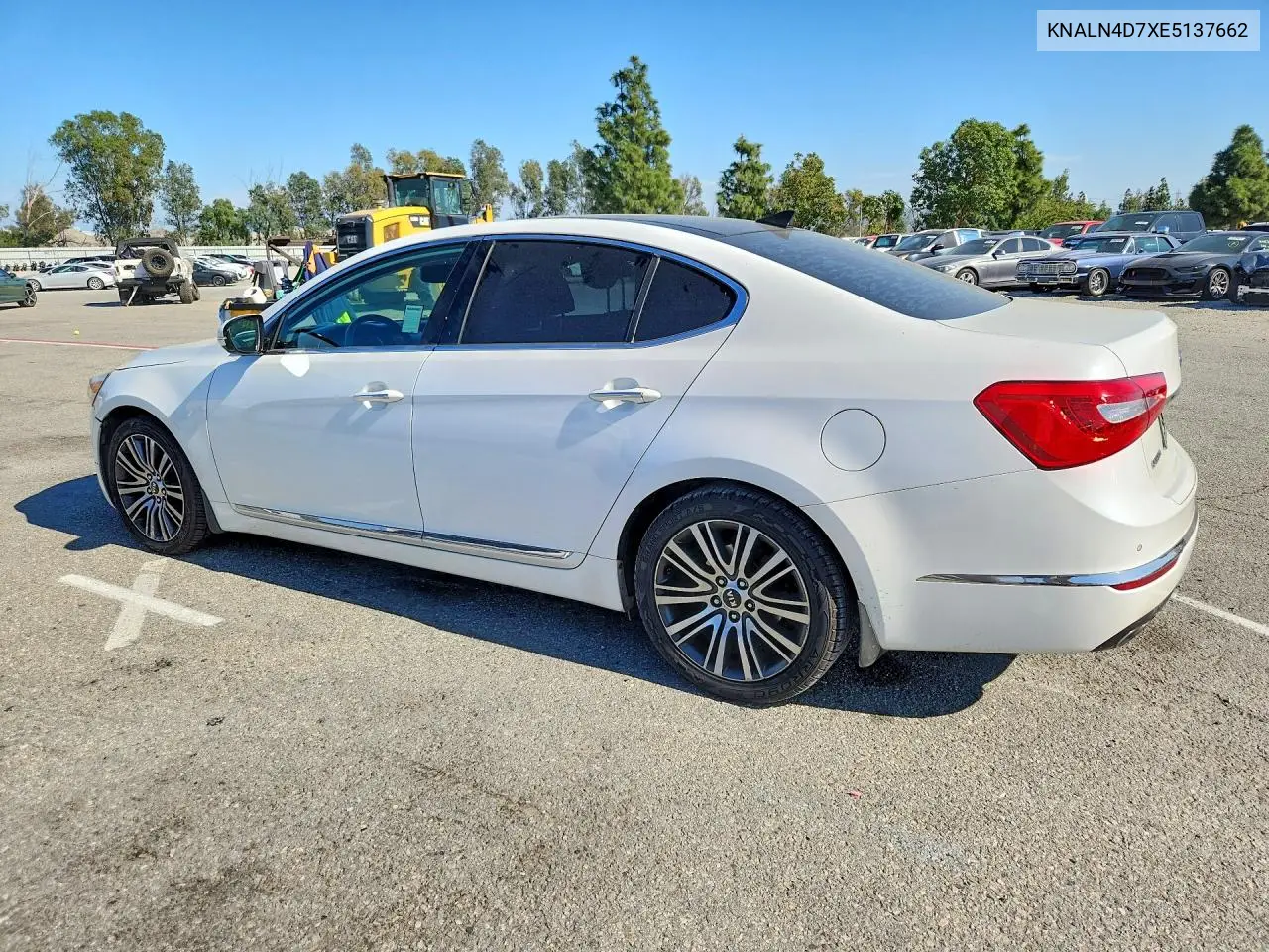 2014 Kia Cadenza Premium VIN: KNALN4D7XE5137662 Lot: 41725446