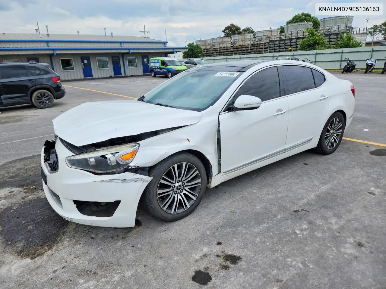 2014 Kia Cadenza Premium VIN: KNALN4D79E5136163 Lot: 54989906