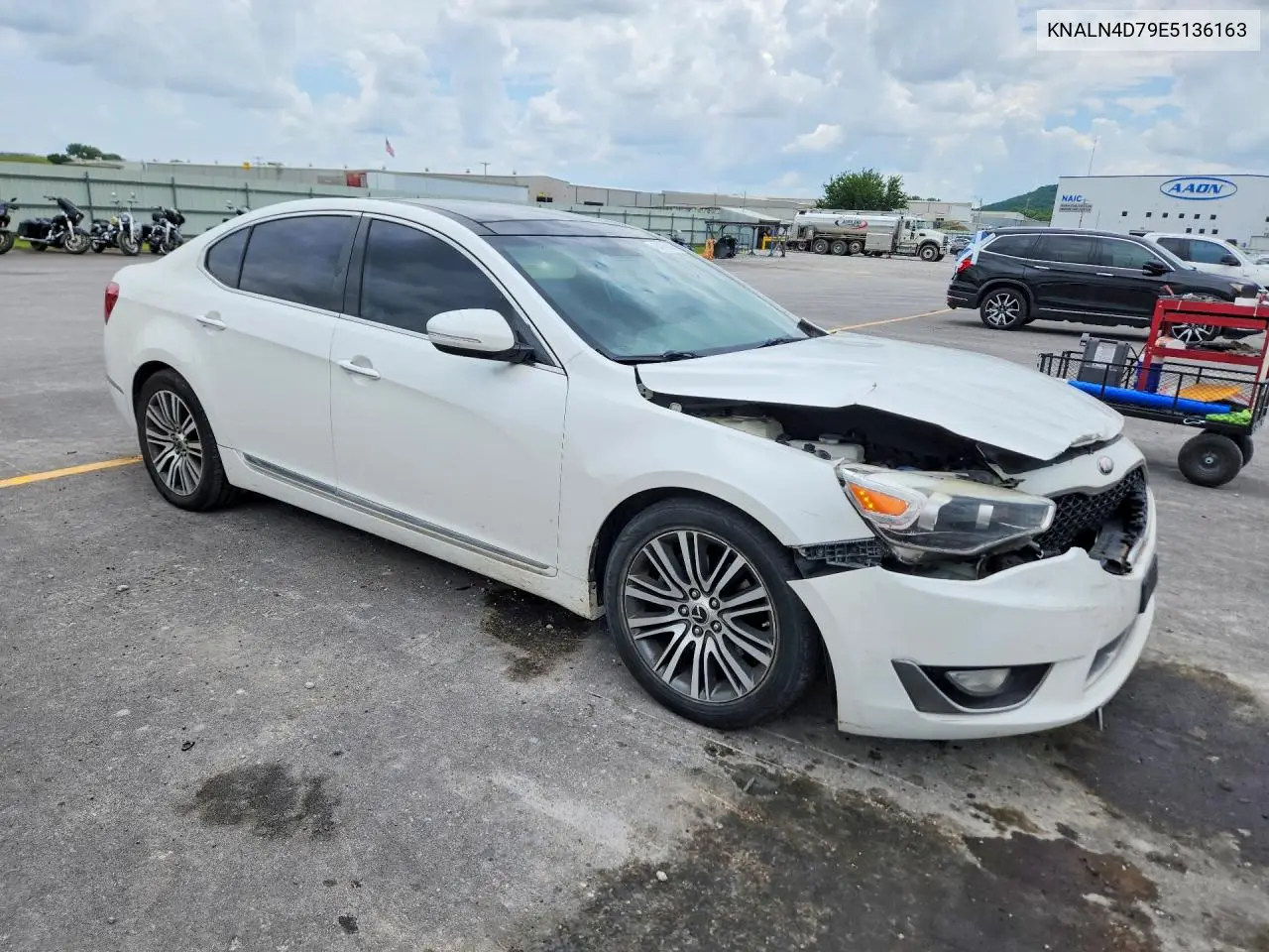 2014 Kia Cadenza Premium VIN: KNALN4D79E5136163 Lot: 54989906
