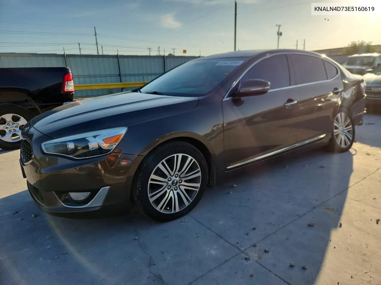 2014 Kia Cadenza Premium VIN: KNALN4D73E5160619 Lot: 55423086