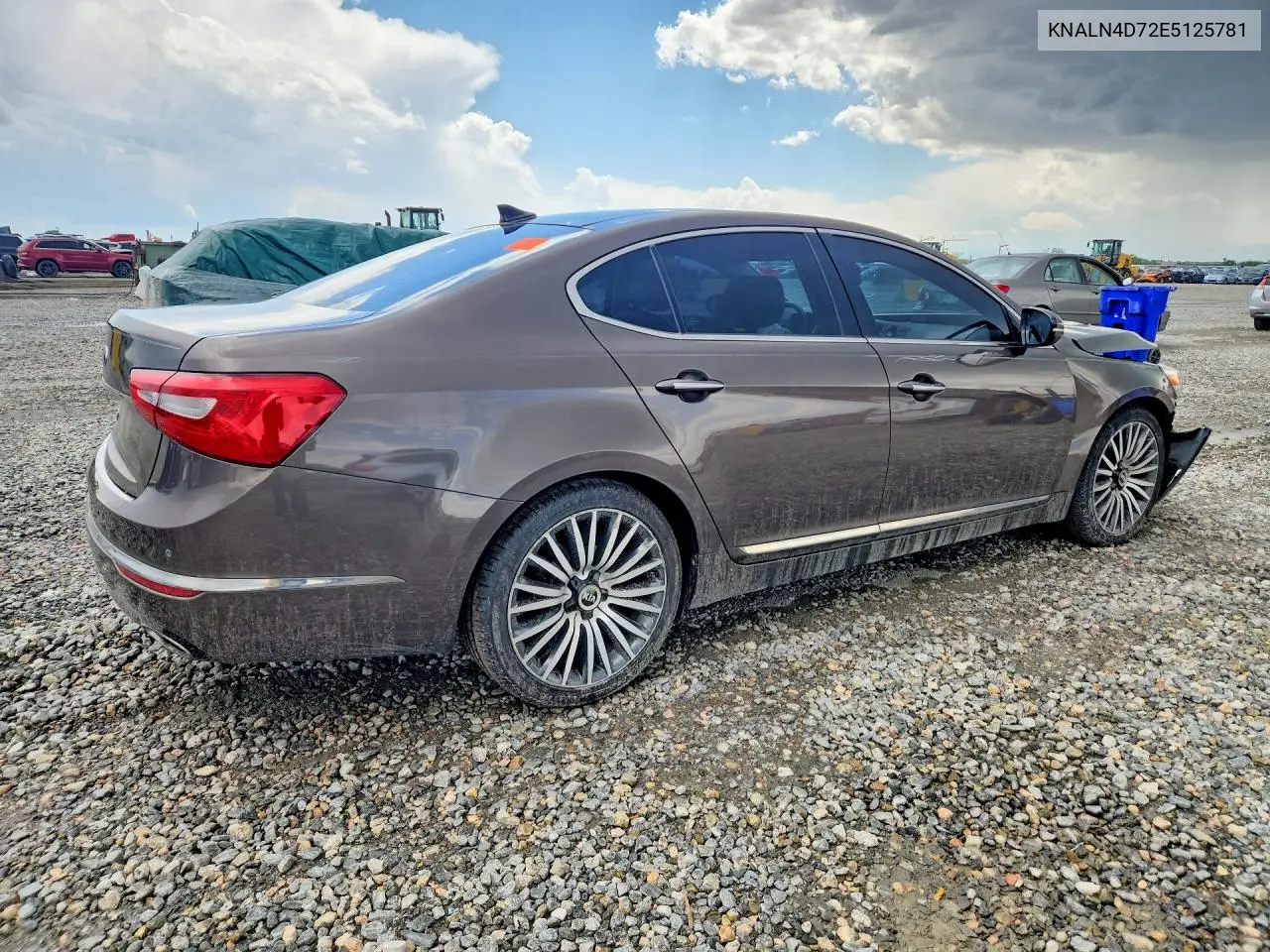 2014 Kia Cadenza Premium VIN: KNALN4D72E5125781 Lot: 55780436