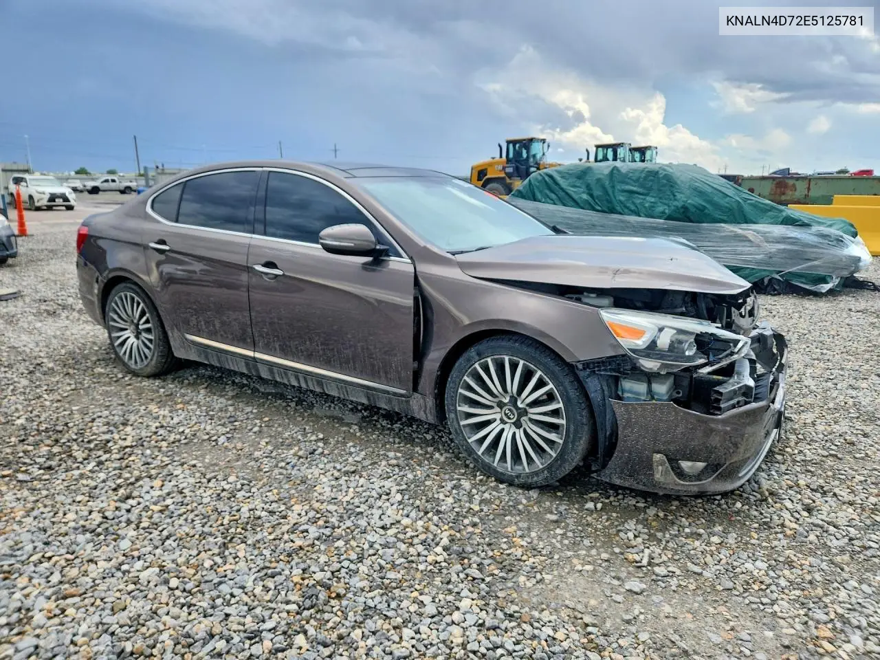 2014 Kia Cadenza Premium VIN: KNALN4D72E5125781 Lot: 55780436