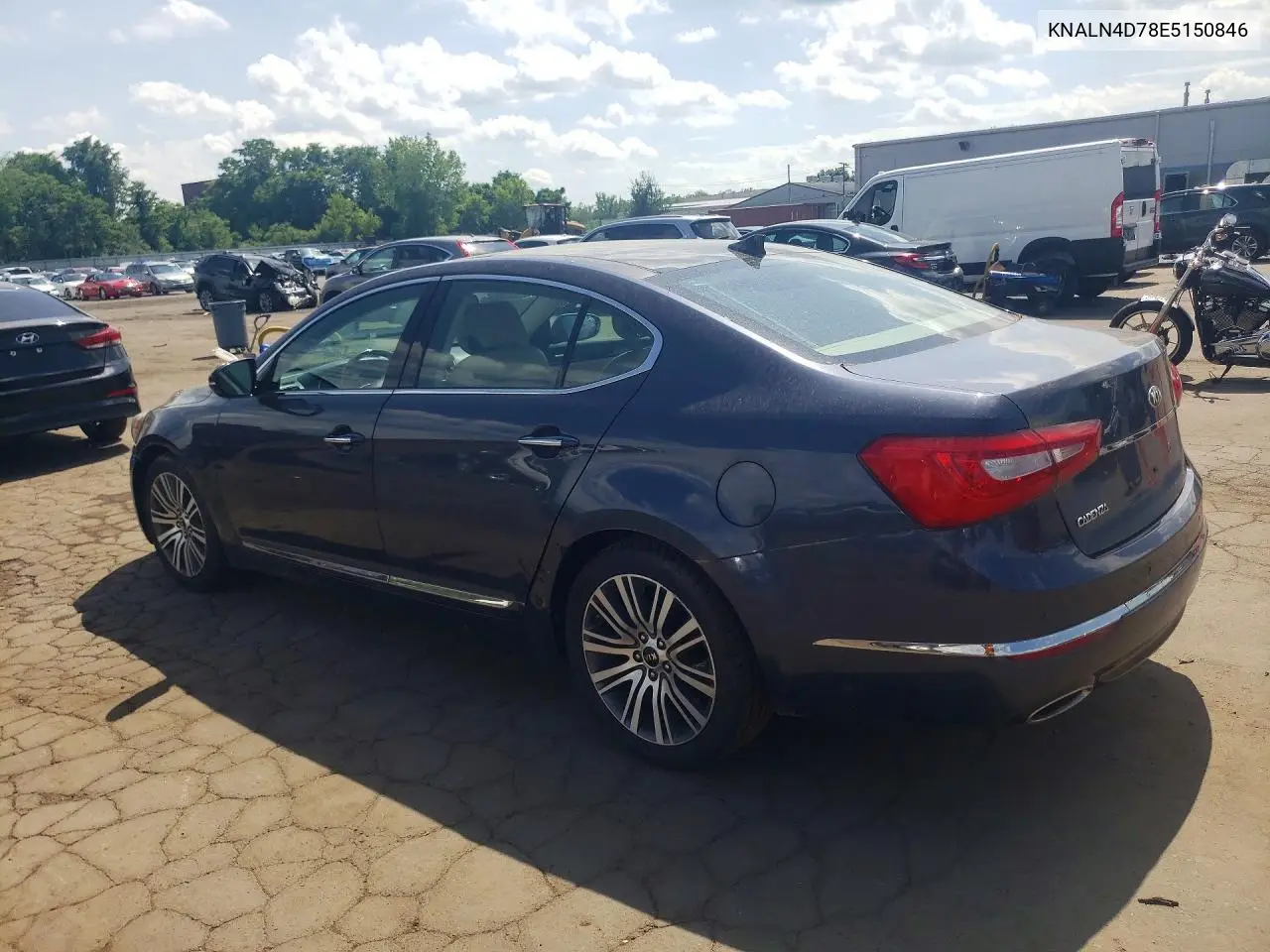 2014 Kia Cadenza Premium VIN: KNALN4D78E5150846 Lot: 56740896