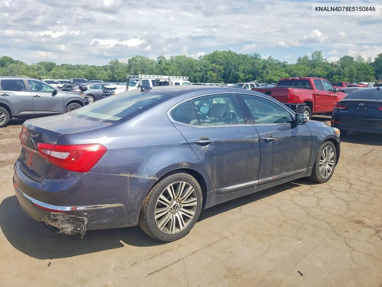 2014 Kia Cadenza Premium VIN: KNALN4D78E5150846 Lot: 56740896