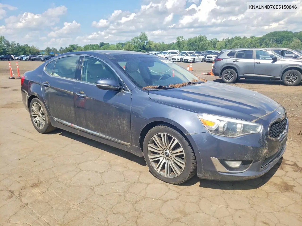 2014 Kia Cadenza Premium VIN: KNALN4D78E5150846 Lot: 56740896
